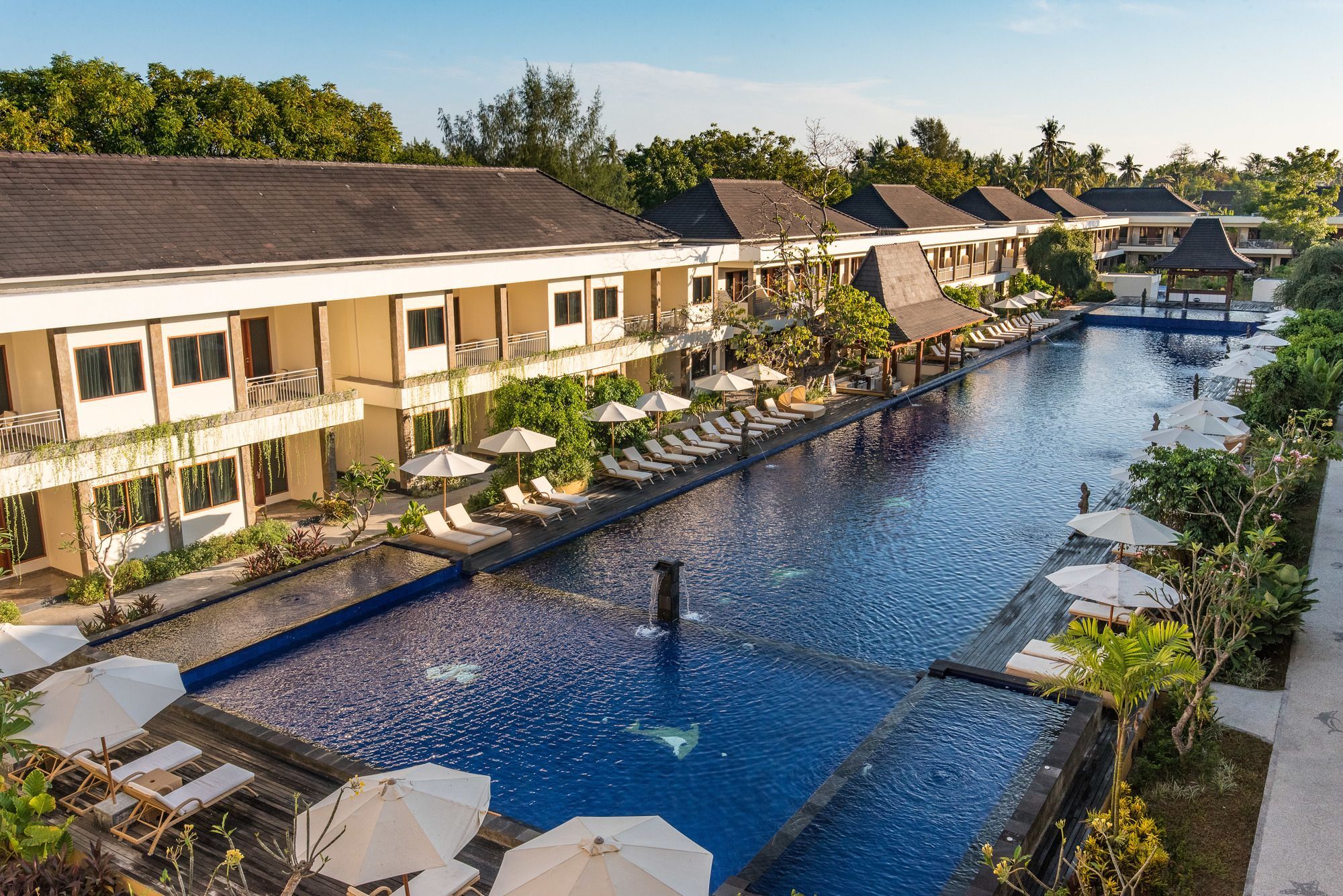 Hotel Ombak Paradise Gili Air Exteriör bild